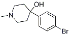 Structure of 4-Piperidinol, 4-(4-bromophenyl)-1-methyl-
