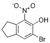 Structure of 6-Bromo-4-nitro-2,3-dihydro-1H-inden-5-ol