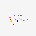 Structure of 2-(Methylsulfonyl)-5,6,7,8-tetrahydropyrido[3,4-d]pyrimidine