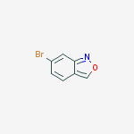 Structure of 6-bromo-2,1-benzoxazole