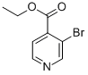 Structure of ethyl 3-bromopyridine-4-carboxylate