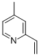 Structure of 4-METHYL-2-VINYL-PYRIDINE