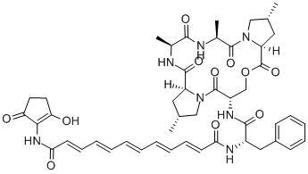 enopeptin A结构式