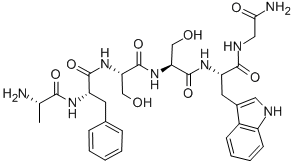 Structure of locustakinin