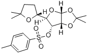 Structure of 1,2:5,6-Di-O-isopropylidene-3-O-p-toluenesulfonyl-α-D-allofuranose