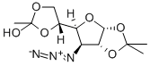 Structure of 3-Azido-3-deoxy-1,2:5,6-di-O-isopropylidene-α-D-glucofuranose