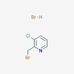 Structure of 2-(Bromomethyl)-3-chloropyridine hydrobromide