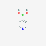 Structure of 1-Methyl-1,2,3,6-tetrahydropyridine-4-boronic acid