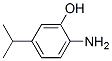 2-amino-5-propan-2-ylphenol结构式