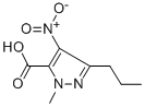 Structure of 1-METHYL-4-NITRO-3-PROPYL-1H-PYRAZOLE-5-CARBOXYLIC ACID