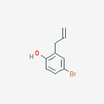 phenol, 4-bromo-2-(2-propen-1-yl)-结构式