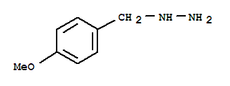 Structure of (4-METHOXYBENZYL)HYDRAZINEDIHYDROCHLORIDE