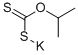 Structure of ISOPROPYLXANTHIC ACID POTASSIUM SALT