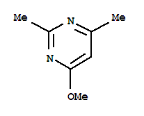 Pyrimidine,4-methoxy-2,6-dimethyl-结构式