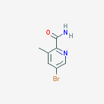 Structure of 5-Bromo-3-methylpyridine-2-carboxamide