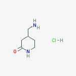 Structure of 4-AMinoMethyl-2-piperidone hydrochloride
