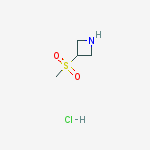 Structure of 3-Methylsulfonyl-azetidine hydrochloride