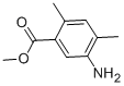 Structure of METHYL 5-AMINO-2,4-DIMETHYLBENZOATE