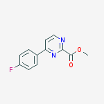 Structure of Methyl 4-(4-fluorophenyl)pyrimidine-2-carboxylate