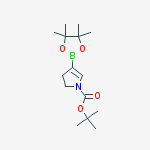 Structure of 1-BOC-2,3-Dihydropyrrole-4-boronic acid, pinacol ester