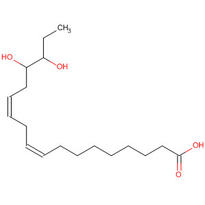Structure of 9,12-Octadecadienoic acid, 15,16-dihydroxy-, (Z,Z)-