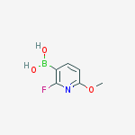 Structure of 2-Fluoro-6-methoxypyridine-3-boronic acid