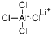 Structure of LITHIUM TETRACHLOROALUMINATE