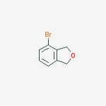 Structure of 4-BroMo-1,3-dihydroisobenzofuran
