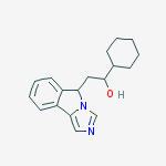 Structure of 1-CYCLOHEXYL-2-(5H-IMIDAZO[5,1-A]ISOINDOL-5-YL)ETHANOL