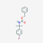 Benzyl N-[2-(4-fluorophenyl)propan-2-yl]carbamate结构式