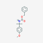 Structure of N-Cbz-2-(4-methoxyphenyl)isopropylamine