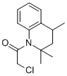 2-氯-1-(2,2,4-三甲基-3,4-二氢-2H-喹啉-1-基)-乙酮结构式