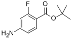 Structure of TERT-BUTYL 4-AMINO-2-FLUOROBENZOATE