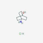 Structure of 4-Aminobicyclo[2.2.2]octan-1-ol hydrochloride