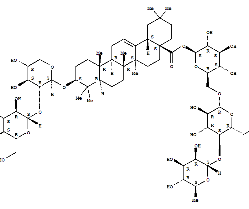 Structure of FlaccidosideIII