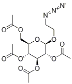 Structure of 2-Azidoethyl 2,3,4,6-Tetra-O-acetyl-beta-D-glucopyranoside