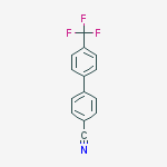 Structure of 4'-(TRIFLUOROMETHYL)[1,1'-BIPHENYL]-4-CARBONITRILE
