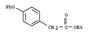 Ethyl 4-phenoxyphenylacetate结构式