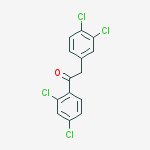 Structure of 1-(2,4-Dichlorophenyl)-2-(3,4-dichlorophenyl)ethanone