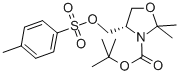 Structure of ((S)-3-(TERT-BUTOXYCARBONYL)-2,2-DIMETHYLOXAZOLIDIN-4-YL)METHYL 4-METHYLBENZENESULFONATE
