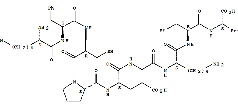 Structure of sperm-activating peptide 1