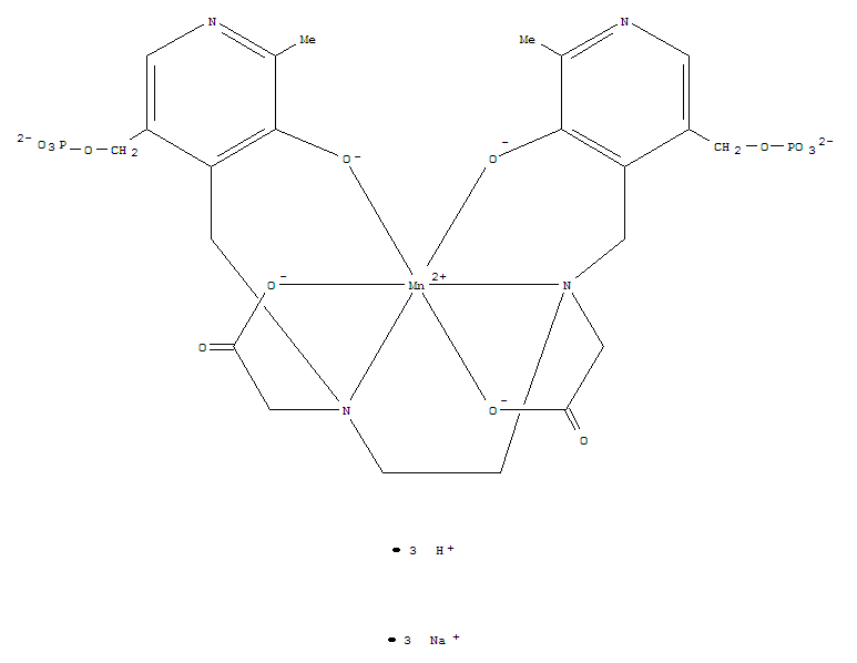 Structure of MANGAFODIPIR TRISODIUM (200 MG)F0D2720.996MG/MG(AN)