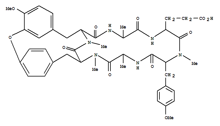 Structure of RA X peptide