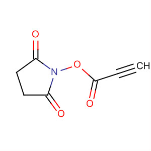 Structure of 2,5-Pyrrolidinedione, 1-[(1-oxo-2-propynyl)oxy]-