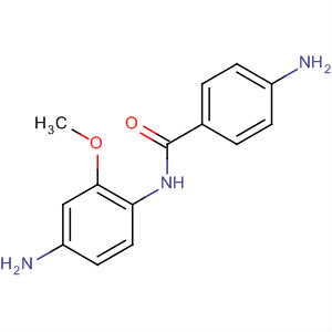 Benzamide, 4-amino-N-(4-amino-2-methoxyphenyl)-结构式