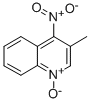 Structure of 3-METHYL-4-NITROQUINOLINE N-OXIDE