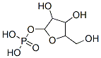 Structure of [3,4-dihydroxy-5-(hydroxymethyl)oxolan-2-yl]oxyphosphonic acid