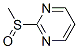 Structure of Pyrimidine,2-(methylsulfinyl)-