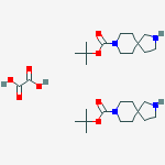 Structure of 8-Boc-2,8-diaza-spiro[4.5]decane   heMioxalate