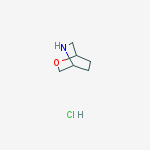 2-Oxa-5-azabicyclo[2.2.2]octane heMioxalate结构式